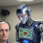 Robot Doctor with his Patient