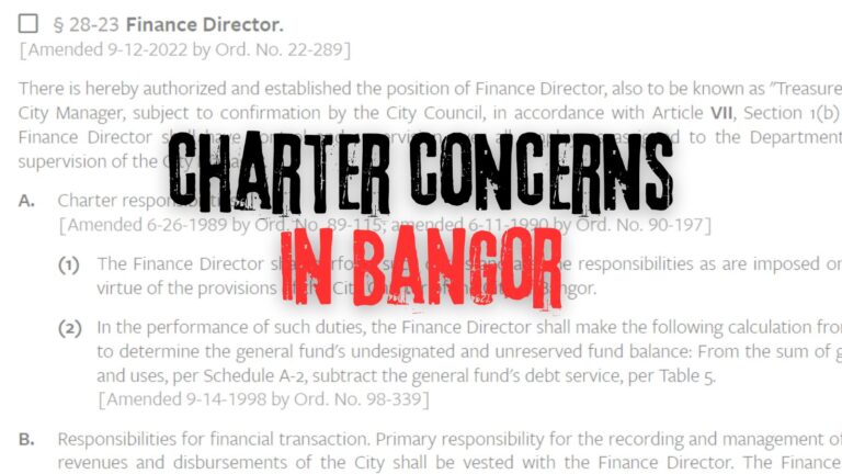 Charter Concerns in Bangor